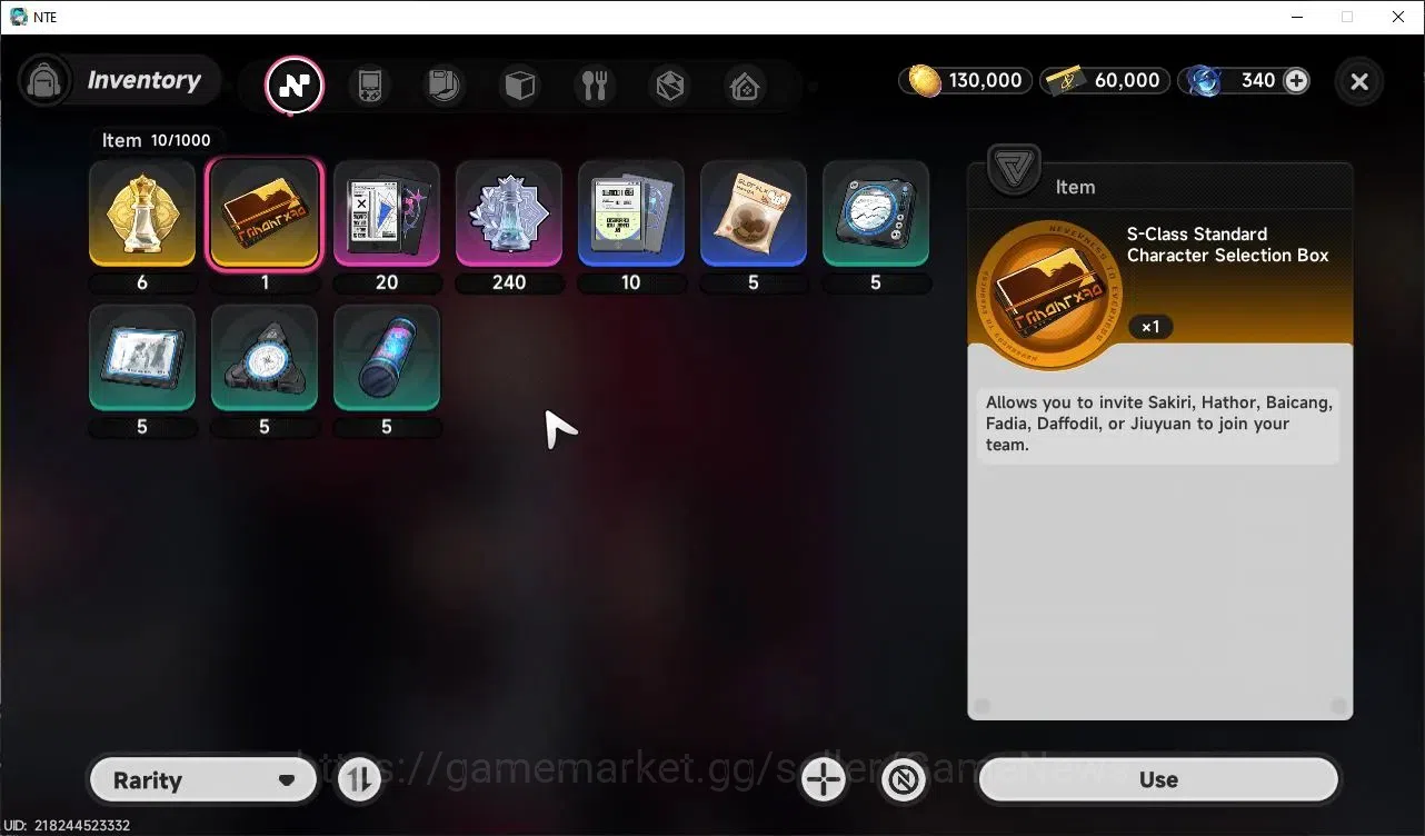 Neverness to Everness Accounts Global EU|HL 3|1 SSR Limited Nanally + SSR Selecto image 5