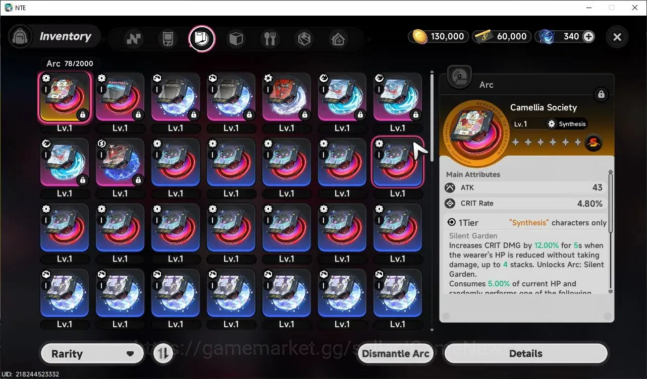 Neverness to Everness Accounts Global EU|HL 3|1 SSR Limited Nanally + SSR Selecto image 6