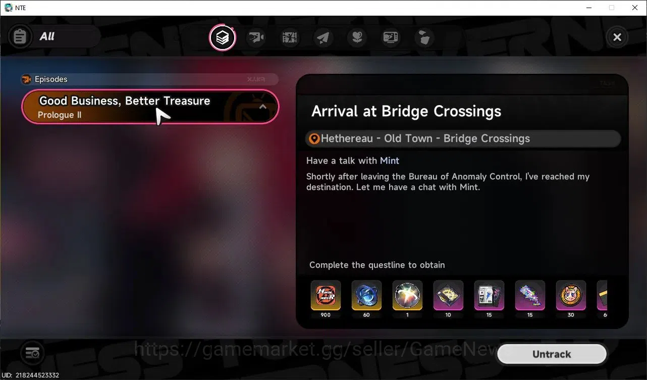 Neverness to Everness Accounts Global EU|HL 3|1 SSR Limited Nanally + SSR Selecto image 8