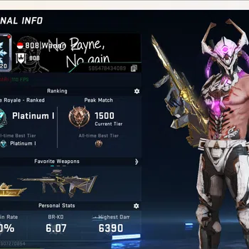Blood Strike Accounts Others ASIA|1 Eternal Gun:AUG - Empyrean|1 Collab Gun[OPM]|1 Limited Gun:Origin-12|1 Ultra & 3