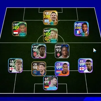 eFootball Accounts Starter Android|Fresh Starter|Big Time Lionel Messi|Show Time Michael Olise|Epic Marco