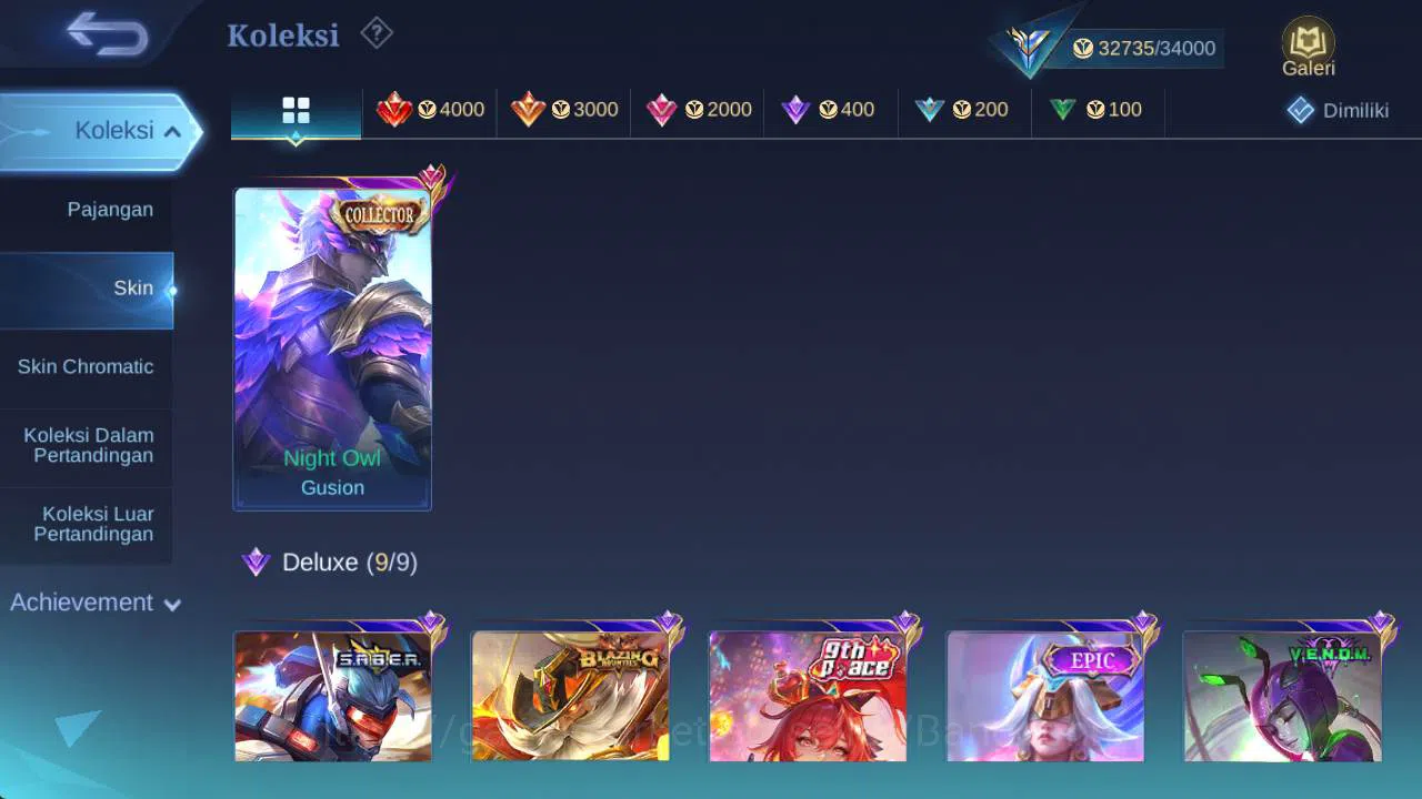 Mobile Legends: Bang Bang Accounts GLOBAL|Hero 106|skin 145, CC GS, balzing franco, v image 10