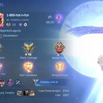 Mobile Legends: Bang Bang Collector GLOBAL|Hero 106|skin 145, CC GS, balzing franco, v image 1
