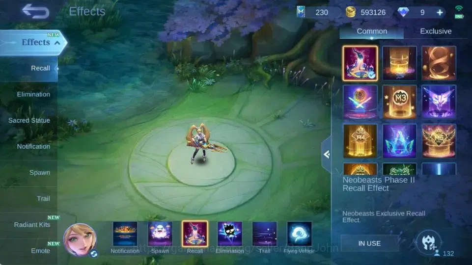 Mobile Legends: Bang Bang Accounts Global|Hero 132|Skin 261|Renowned|KOF Karina,STAR image 3