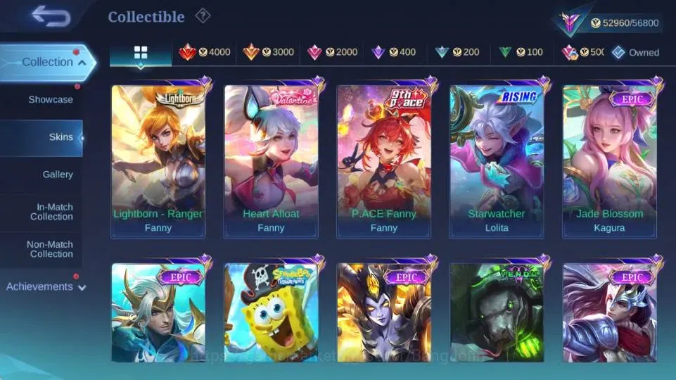 Mobile Legends: Bang Bang Accounts Global|Hero 132|Skin 261|Renowned|KOF Karina,STAR image 8