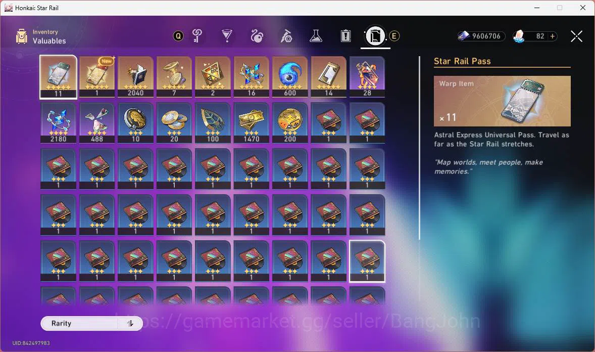 Honkai Star Rail Accounts Others ASIA|TL 40|6 Limit|Evernight+sign,Kafka,Hysilens,Black Swan,Dan Heng PT,Ruan Mei,etc|Check 13