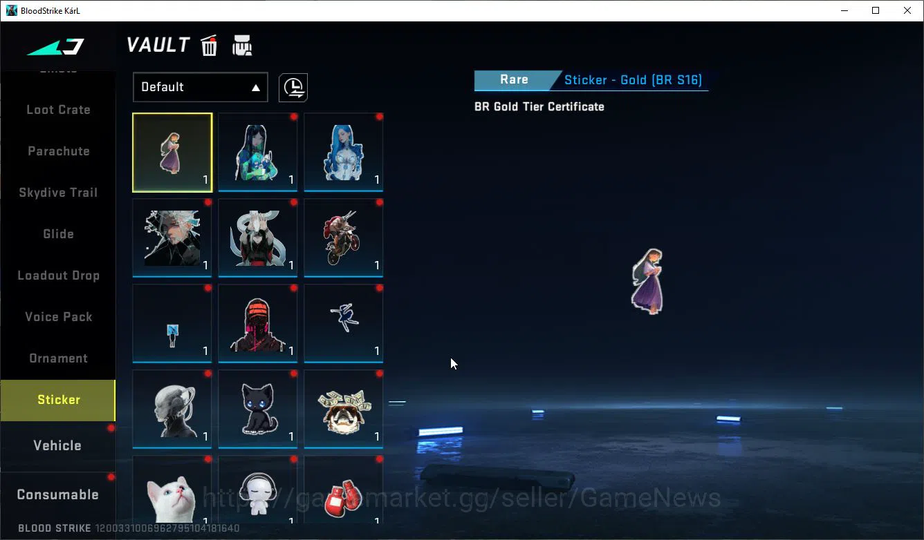 Blood Strike Accounts ASIA|1 ETERNAL Lv2 M700-Retribution|6 ULTRA[Katya- image 4