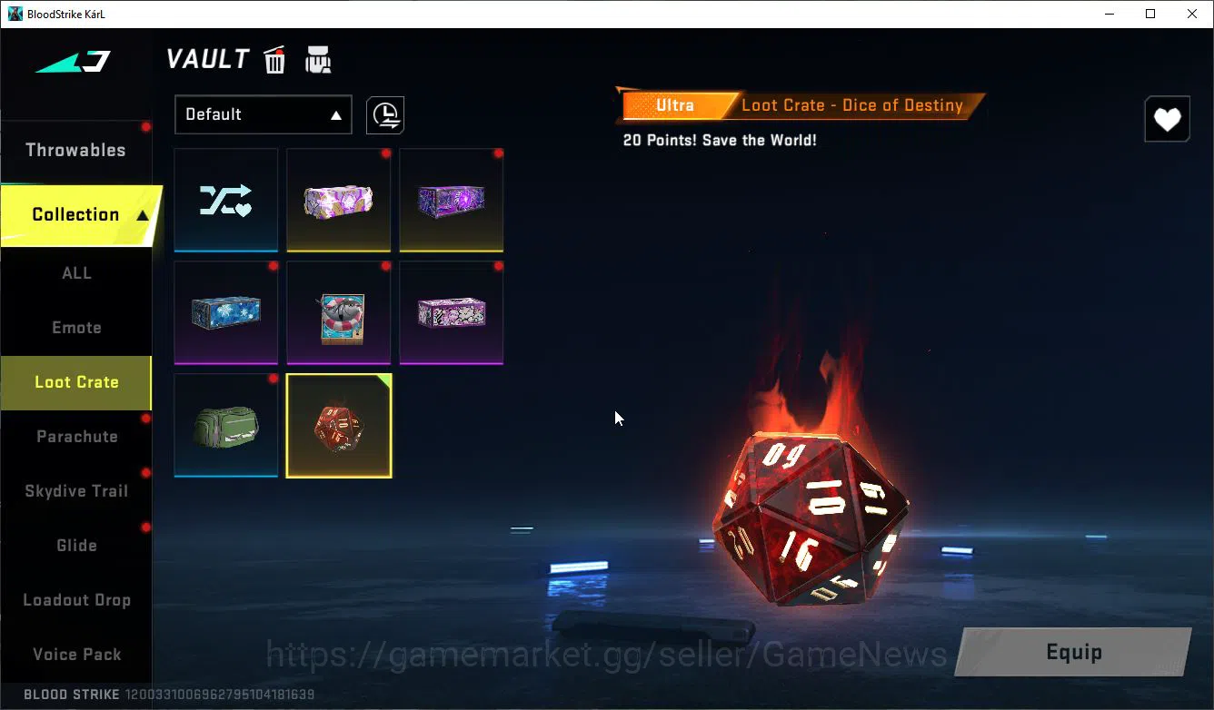 Blood Strike Accounts ASIA|1 ETERNAL Lv2 M700-Retribution|6 ULTRA[Katya- image 7