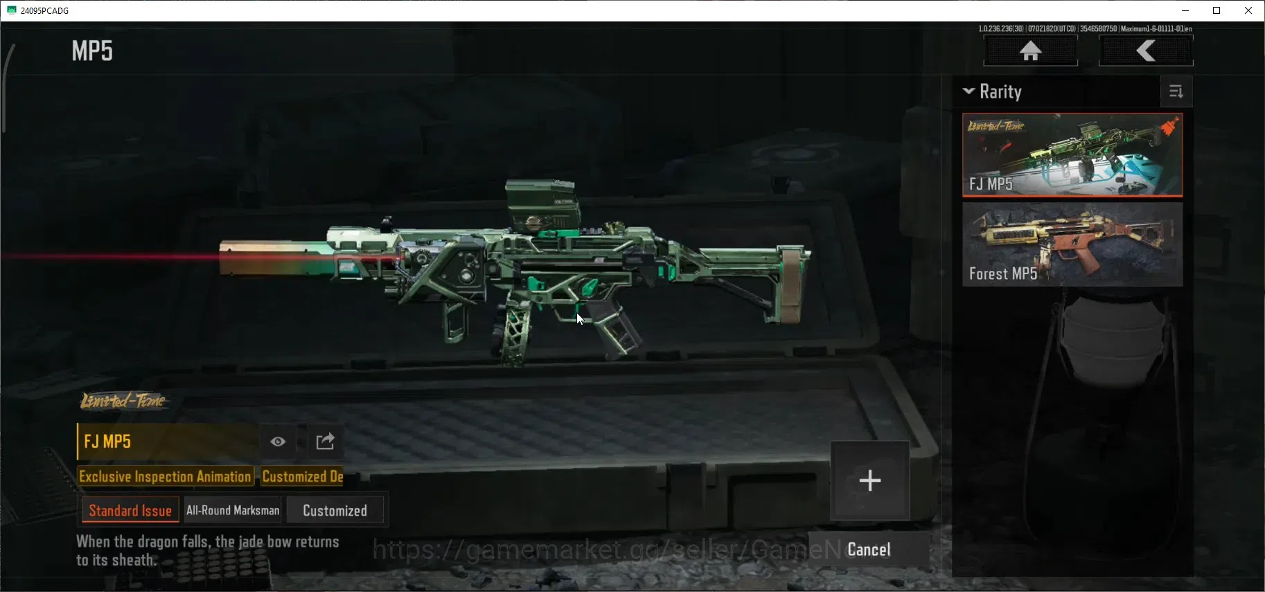 Arena Breakout Accounts High Value MOBILE|Lvl 30|SV 18,9M|CV 10M|Limited Time (FJ MP5)|QS AKS-74U,Abomi Vector 9,Etc|CN 7