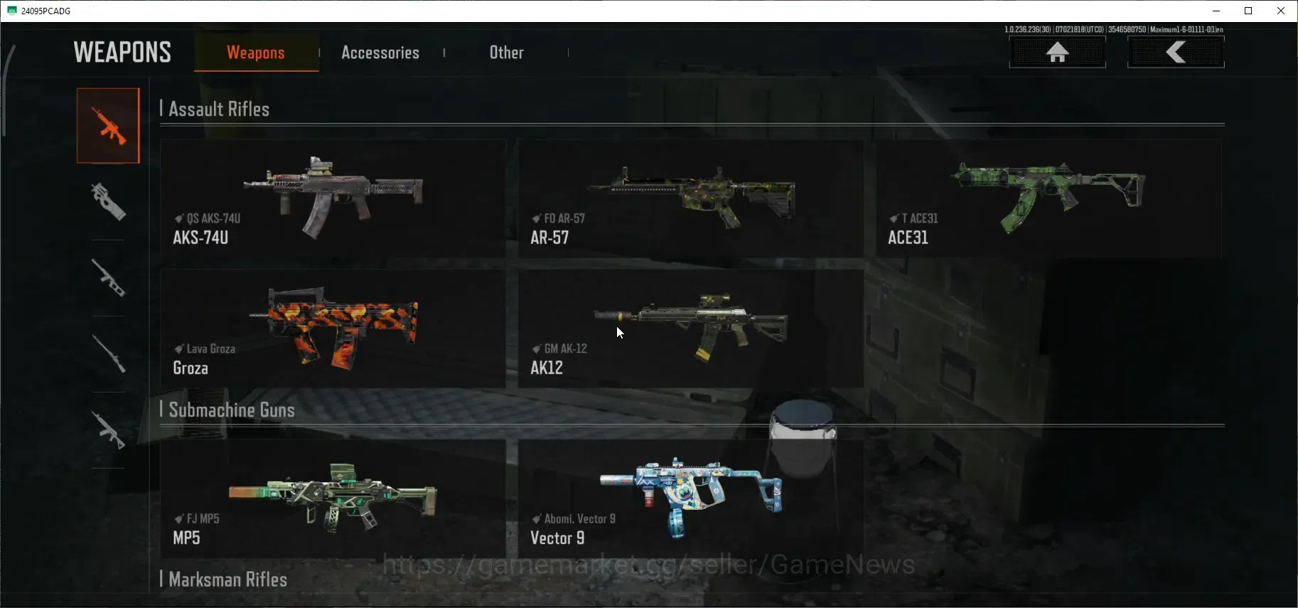 Arena Breakout Accounts High Value MOBILE|Lvl 30|SV 18,9M|CV 10M|Limited Time (FJ MP5)|QS AKS-74U,Abomi Vector 9,Etc|CN 8