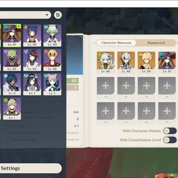 Genshin Impact Accounts Starter ASIA|AR 40|2Limit Arlecchino.Nahida + chrSTD Sucrose,Beidou,Amber etc|MC