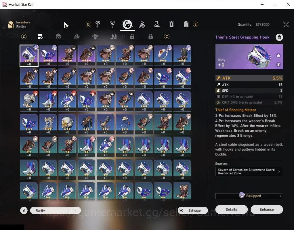 Honkai Star Rail Accounts Asia|TL 25|2 Golden Companion Spirit|2 Limited|Sil image 8