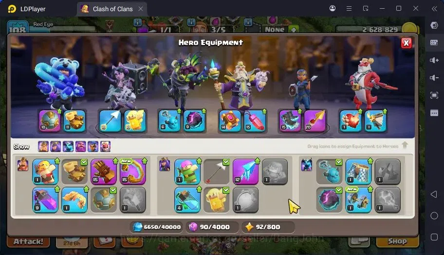 Clash of Clans Accounts Global | TH 16-BH 9|LVL 108|BK 56,AQ 66,MP 36,GW 4 image 10