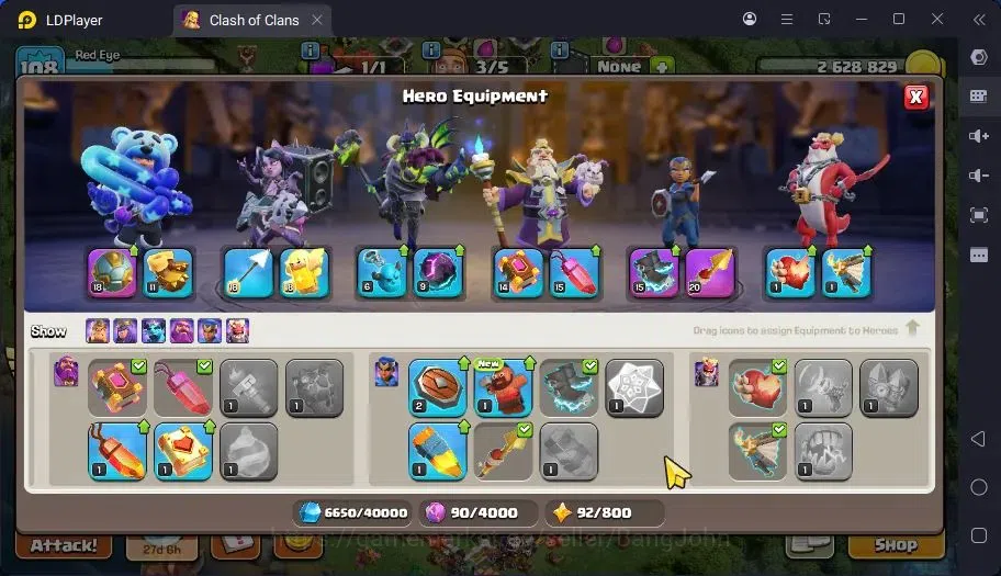 Clash of Clans Accounts Global | TH 16-BH 9|LVL 108|BK 56,AQ 66,MP 36,GW 4 image 11