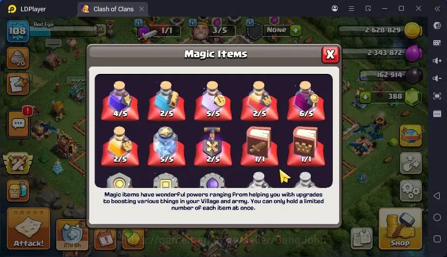Clash of Clans Accounts Global | TH 16-BH 9|LVL 108|BK 56,AQ 66,MP 36,GW 4 image 3