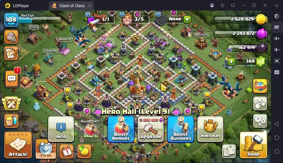 Clash of Clans Accounts Global | TH 16-BH 9|LVL 108|BK 56,AQ 66,MP 36,GW 4 image 7