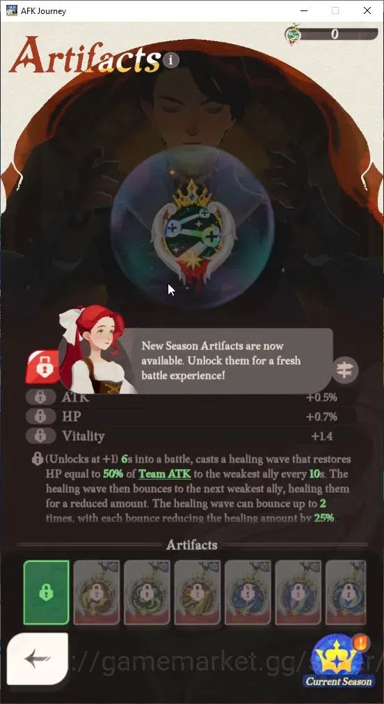 AFK Journey Accounts GLOBAL S455|Ready Gacha|5 Hero Selector|29 S Char[ image 4