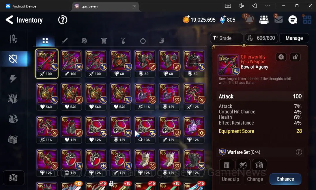 Epic Seven Accounts ASIA Verif|16 ML(C Lilias,DD Ray,Har Setti,Etc)+Ra image 15
