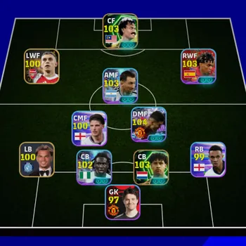 eFootball Accounts Legends & Iconic Players EFOOTBALL COLLECTIVE 3125 | Casemiro Show time, Mohtar Dahari | Ready to Play