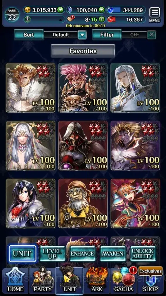 Last Cloudia Accounts GLOBAL|Rank 22|100K Crystal|Top Tier Unit (Telesti image 1