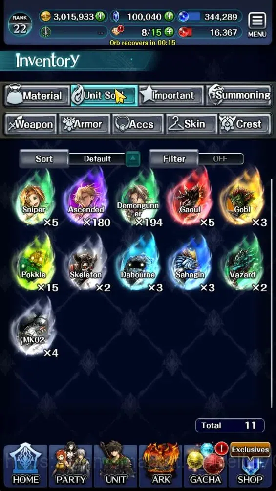 Last Cloudia Accounts GLOBAL|Rank 22|100K Crystal|Top Tier Unit (Telesti image 10