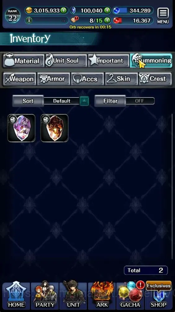 Last Cloudia Accounts GLOBAL|Rank 22|100K Crystal|Top Tier Unit (Telesti image 12