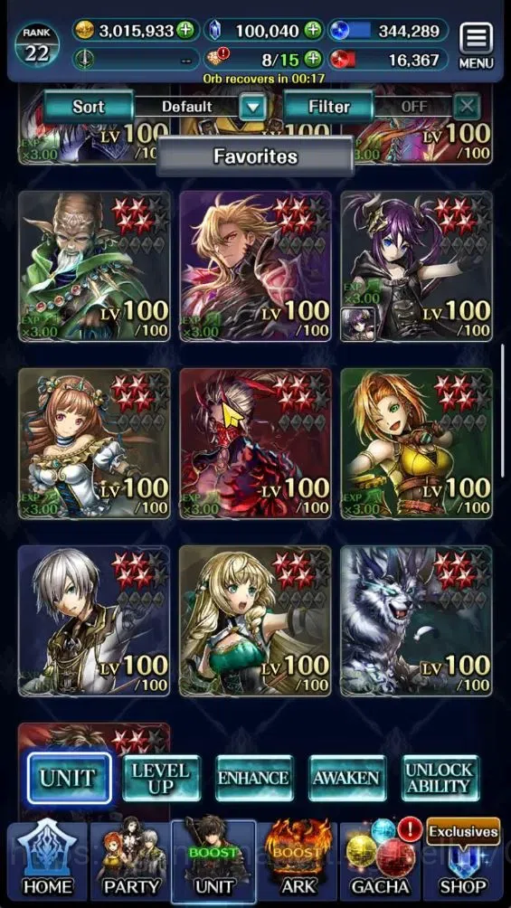 Last Cloudia Accounts GLOBAL|Rank 22|100K Crystal|Top Tier Unit (Telesti image 2