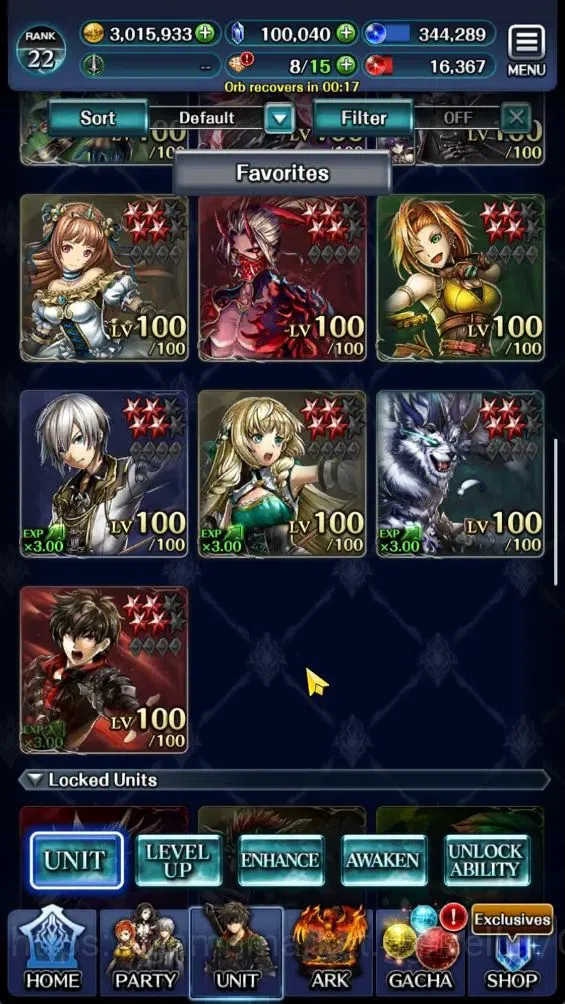 Last Cloudia Accounts GLOBAL|Rank 22|100K Crystal|Top Tier Unit (Telesti image 3