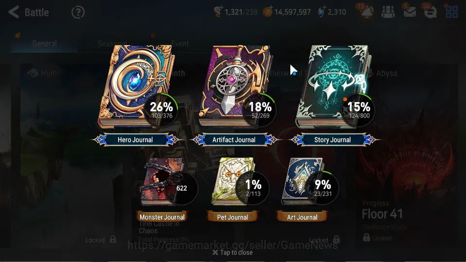 Epic Seven Accounts GLOBAL Unverif|New Era|6 ML(LOT Scales, DK Sharun, image 17