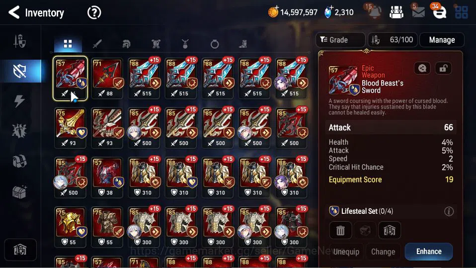 Epic Seven Accounts GLOBAL Unverif|New Era|6 ML(LOT Scales, DK Sharun, image 9