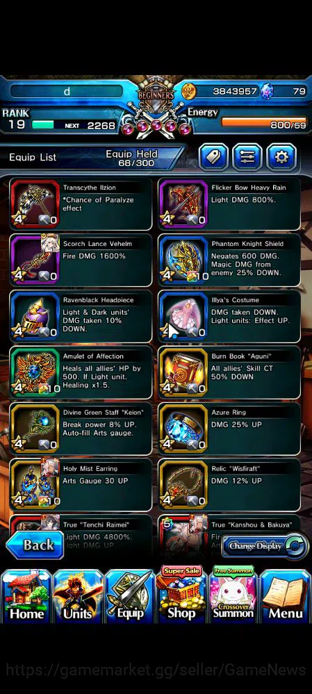 Grand Summoners Accounts Global|Rank 19|9 Ascend|ChloeTW,Summer Miyu,Hallow image 10