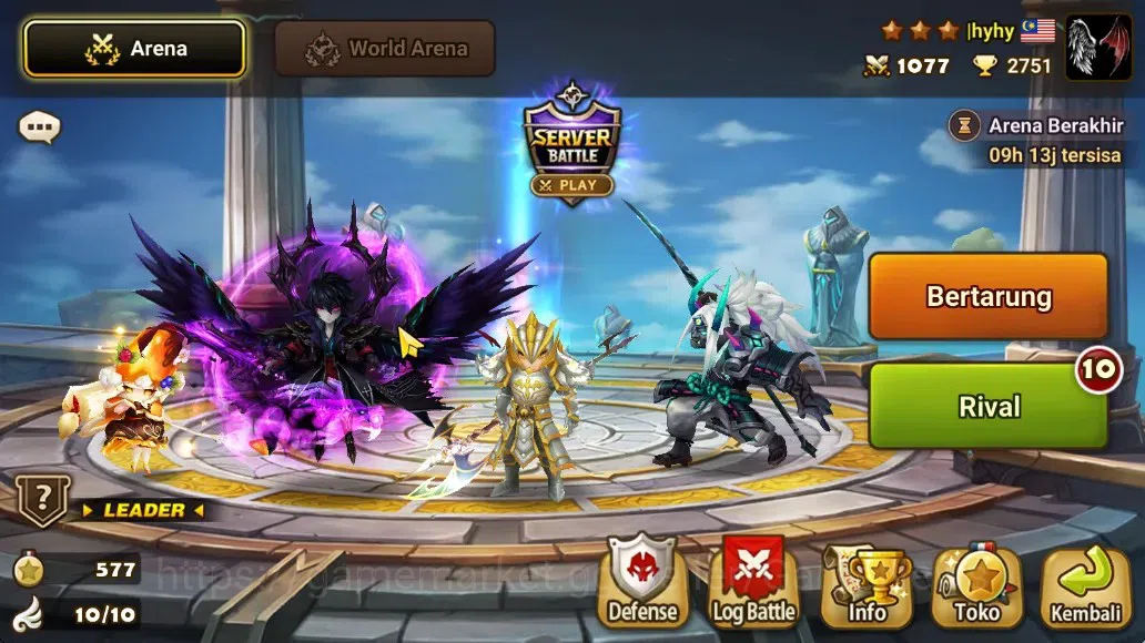 Summoners War: Sky Arena Accounts Mid-Game ASIA 100|2 Beast LD Bruiser Jager,Fermion|30 NB5,83 Total B6|+LD NB4 14