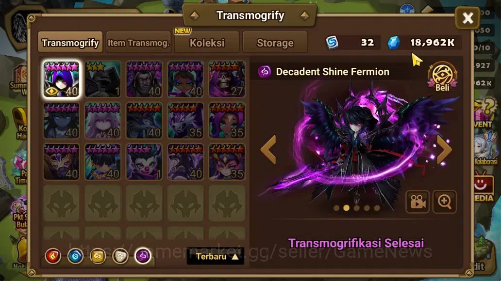 Summoners War: Sky Arena Accounts Mid-Game ASIA 100|2 Beast LD Bruiser Jager,Fermion|30 NB5,83 Total B6|+LD NB4 16