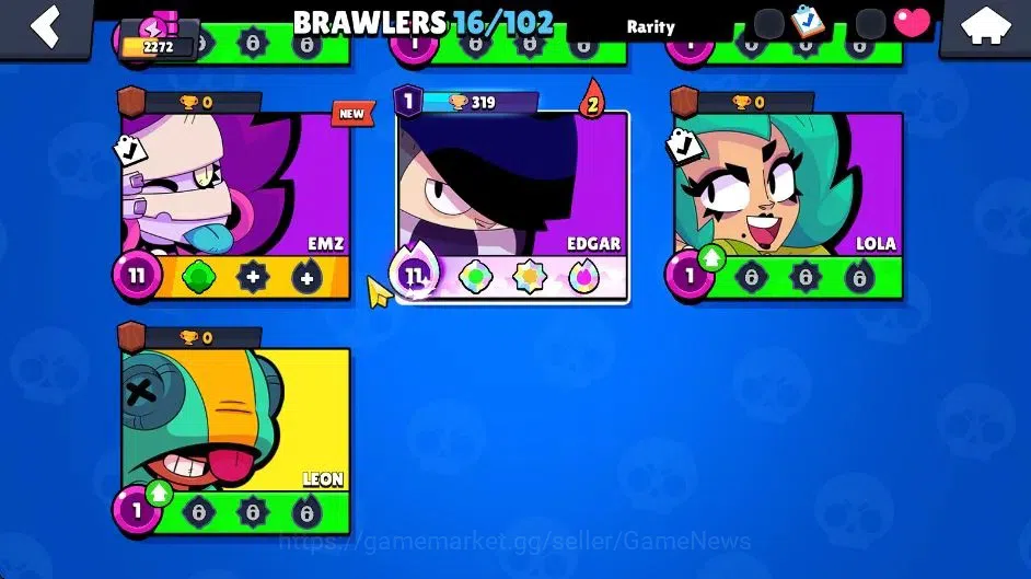 Brawl Stars Accounts 2272 Trophy|11,3K Bling| 16 Brawlers 2 Max Lvl [Ed image 10