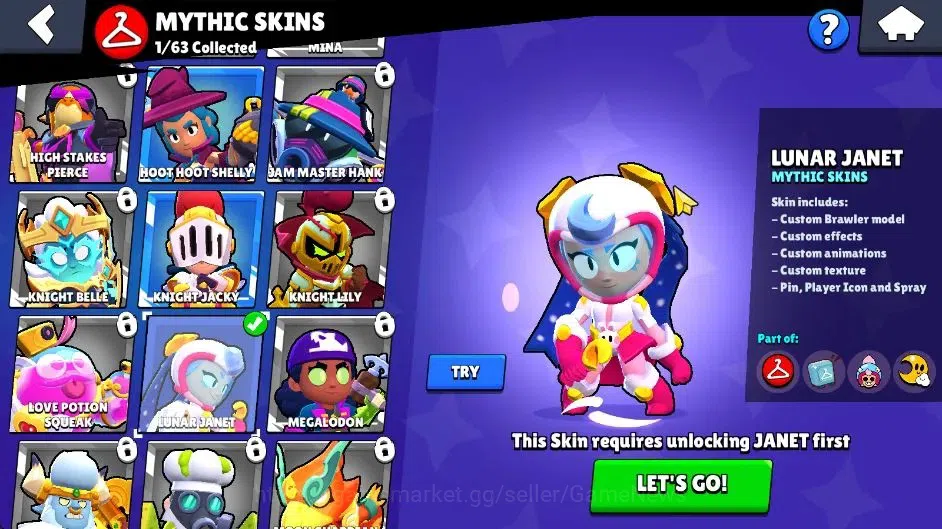 Brawl Stars Accounts 2272 Trophy|11,3K Bling| 16 Brawlers 2 Max Lvl [Ed image 12