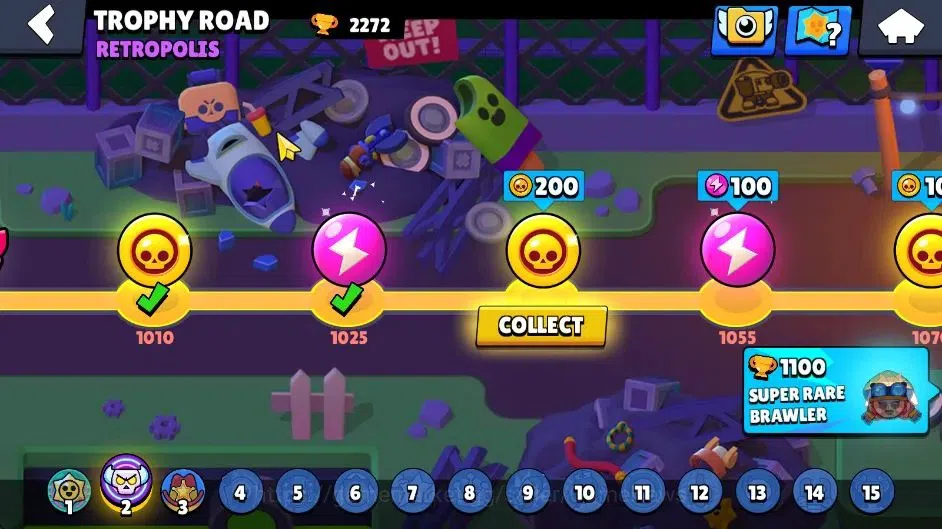 Brawl Stars Accounts 2272 Trophy|11,3K Bling| 16 Brawlers 2 Max Lvl [Ed image 5