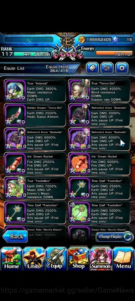 Grand Summoners Accounts Global|Rank 117 |19 Ascend+6 TW|[S Miyu,Inumuta,Mo image 17
