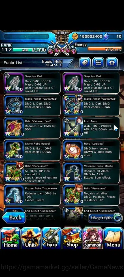 Grand Summoners Accounts Global|Rank 117 |19 Ascend+6 TW|[S Miyu,Inumuta,Mo image 20