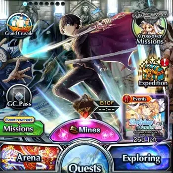 Grand Summoners End-Game Global|Rank 117 |19 Ascend+6 TW|[S Miyu,Inumuta,Mo image 1