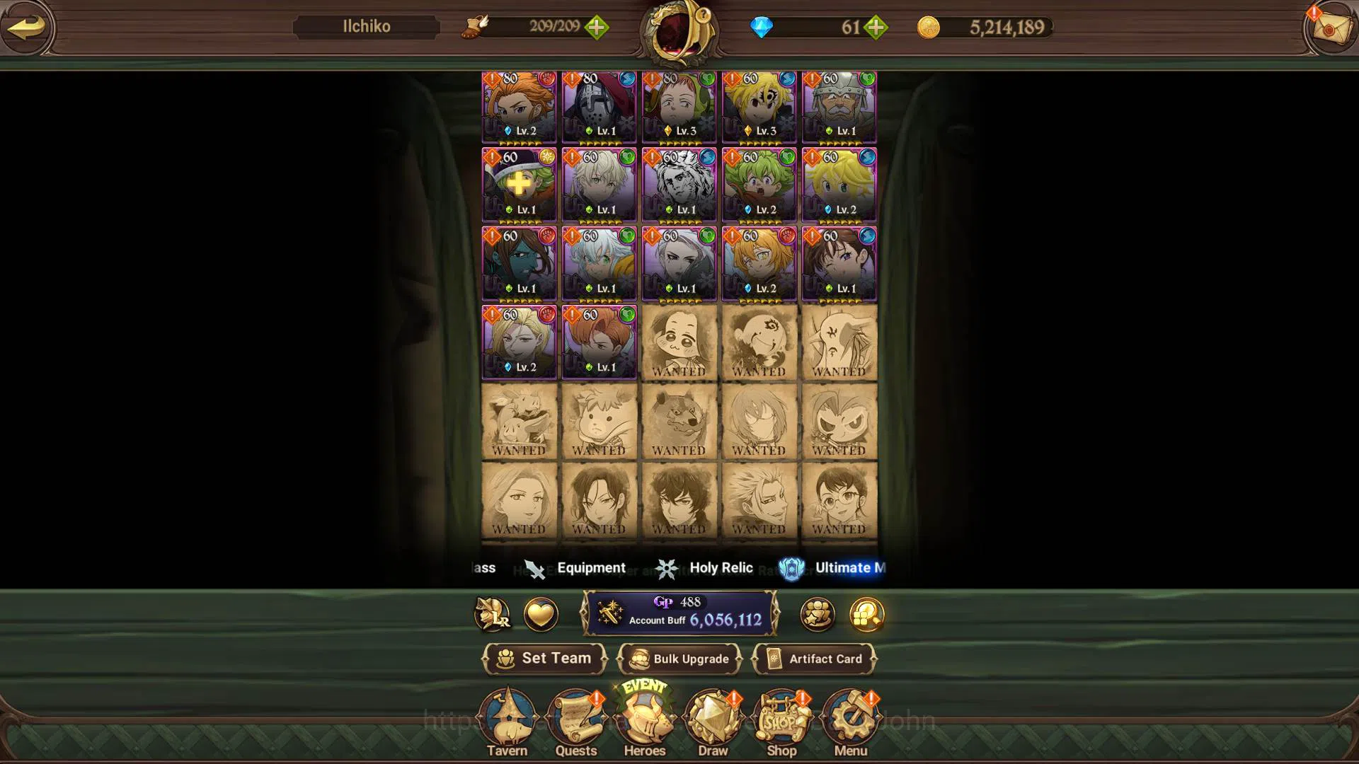 The Seven Deadly Sins: Grand Cross Accounts ASIA|6m CC|2LR Meliodas,Helbram|Many collab Aqua4/ image 17