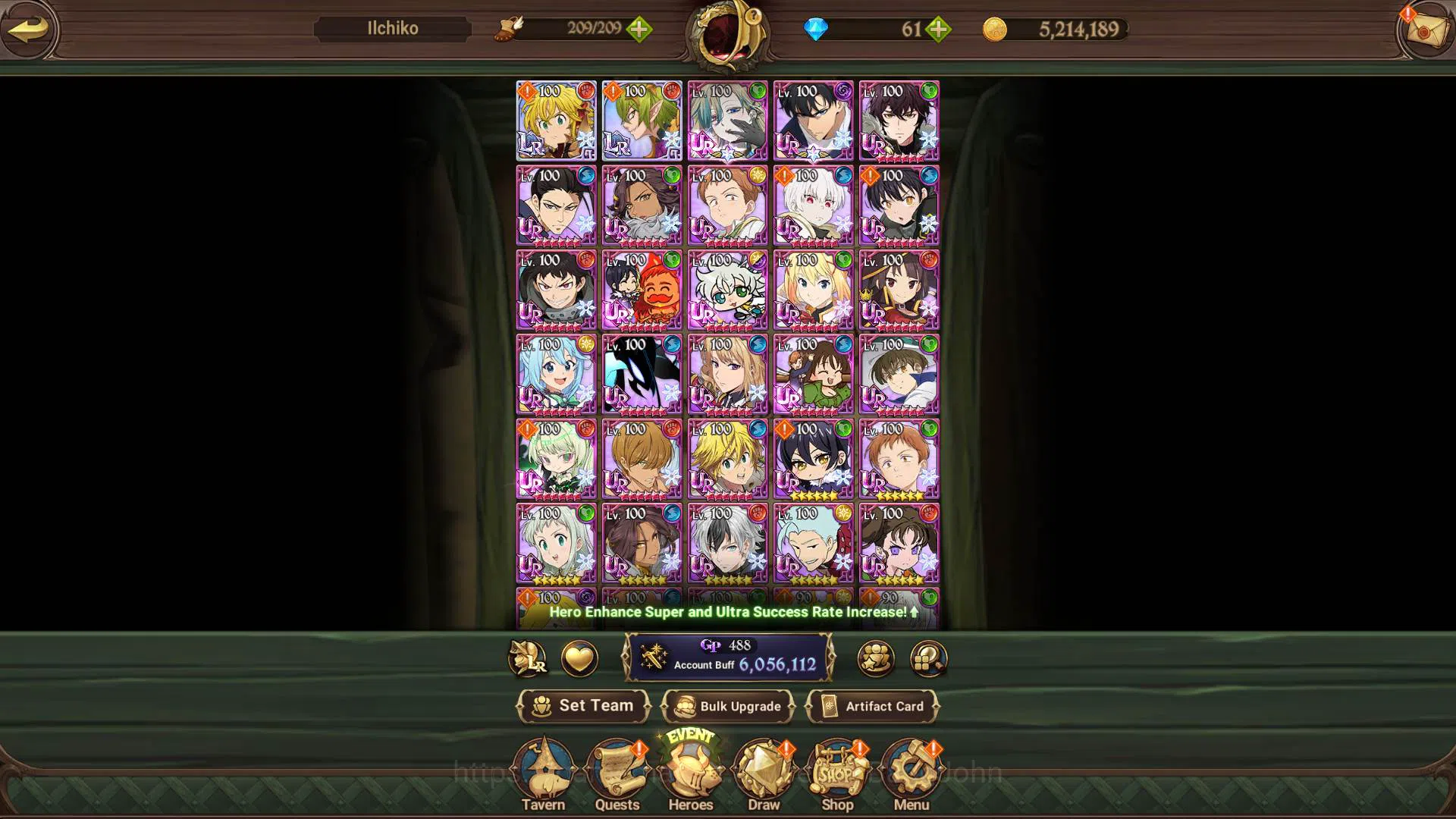 The Seven Deadly Sins: Grand Cross Accounts ASIA|6m CC|2LR Meliodas,Helbram|Many collab Aqua4/ image 9