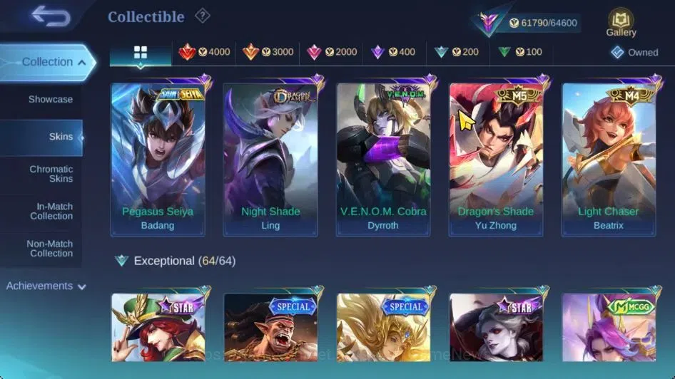 Mobile Legends: Bang Bang Accounts Hero 132|Skin 281|Recall Sea Of Anvils|Prime(Yu Zh image 10