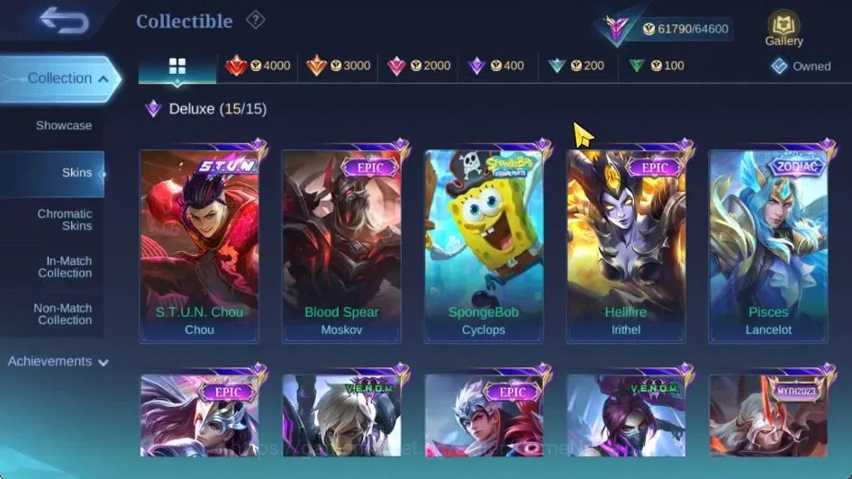 Mobile Legends: Bang Bang Accounts Hero 132|Skin 281|Recall Sea Of Anvils|Prime(Yu Zh image 8