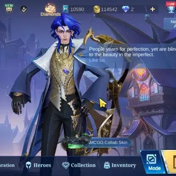 Mobile Legends: Bang Bang Collector Hero 132|Skin 281|Recall Sea Of Anvils|Prime(Yu Zh image 1