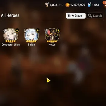 Epic Seven Accounts Starter Global UnVerif|New Era|3 ML(Notos,Belian,CQ Lilias)+Aubade,Saria,Landy,Etc|Poh ON|533