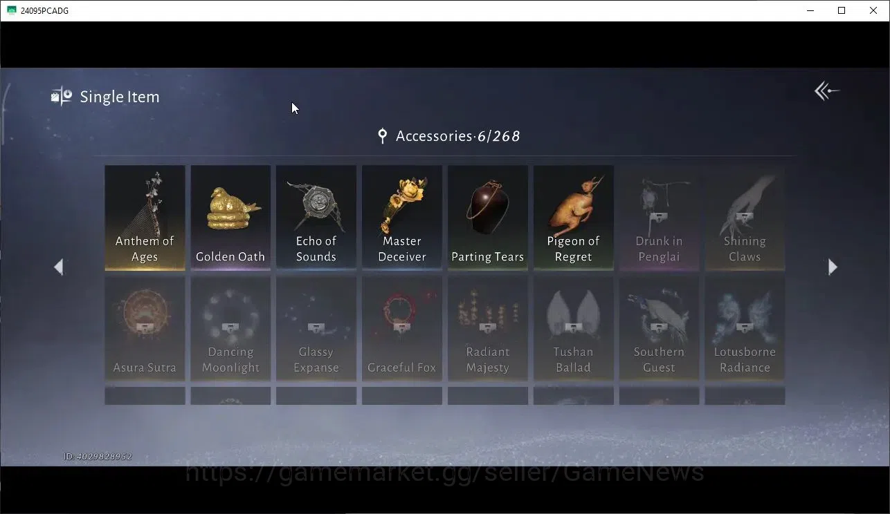 Where Winds Meet Accounts GLOBAL|Lv 5|GS 3676|1 Harmonic Core|Nameless Sword image 14