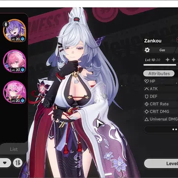 Neverness to Everness Accounts GLOBAL SEA|HL 10|3 S-Class 2 Limited(Zankou,(Lacrimosa+Sign),Fadia|2 S-Class Standard