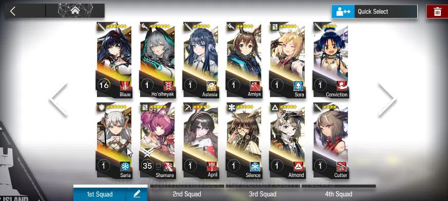 Arknights Accounts Lv 2| 44 OP |Fresh Starter| 6 Char (6*OP)| Blaze, image 4