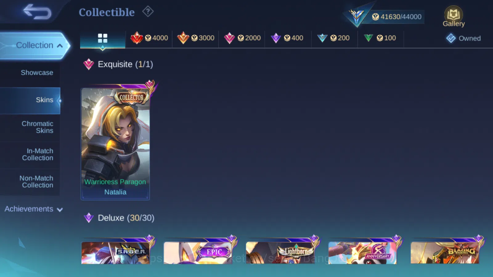 Mobile Legends: Bang Bang Accounts Others Hero 131 | Skin 198 | Collector Natalia | Lighborn Tigreal | Blazing Franco 5