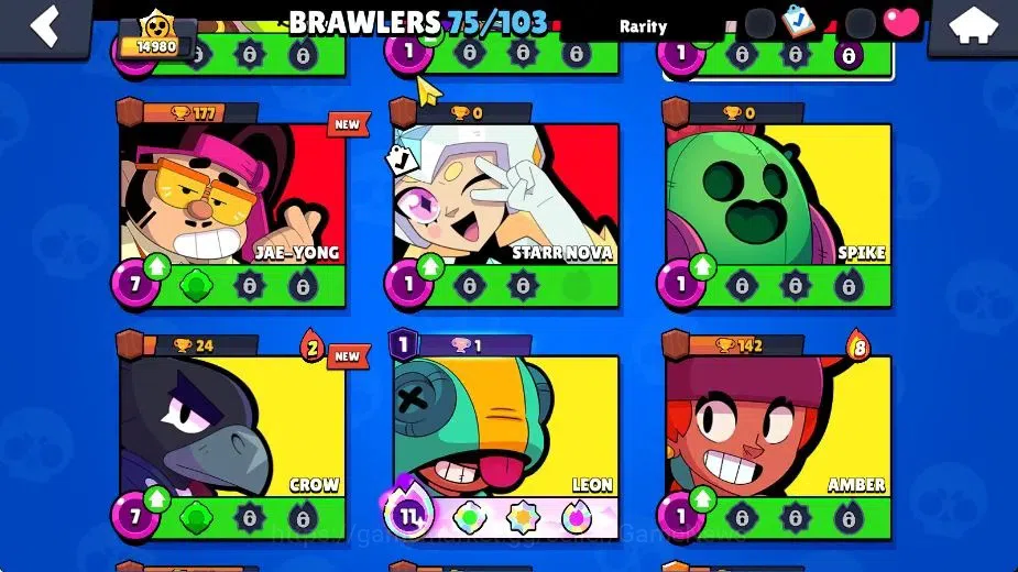 Brawl Stars Accounts 14980 Trophy|7665 Bling|75 Brawlers 17 Max|2 Hyper image 20